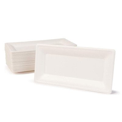 Rectangular Compostable Plate