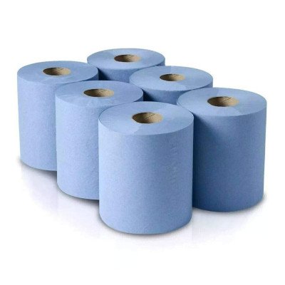 Blue Heavy Weight Industrial Wiper Jumbo Roll