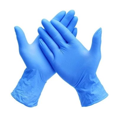 Disposable Latex Gloves Blue