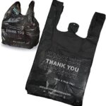 Black Thank You Bags