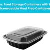 28 oz Meal Prep Plastic Container with lids