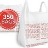 White Thank You Bags