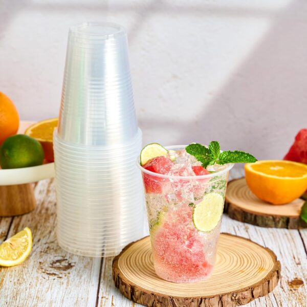 16 oz Plastic Clear Cups