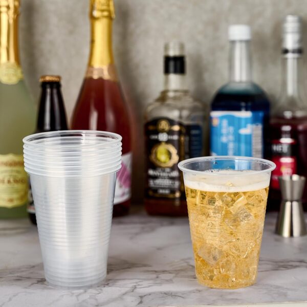 16 oz Plastic Clear Cups