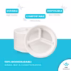 3 Compartment Round